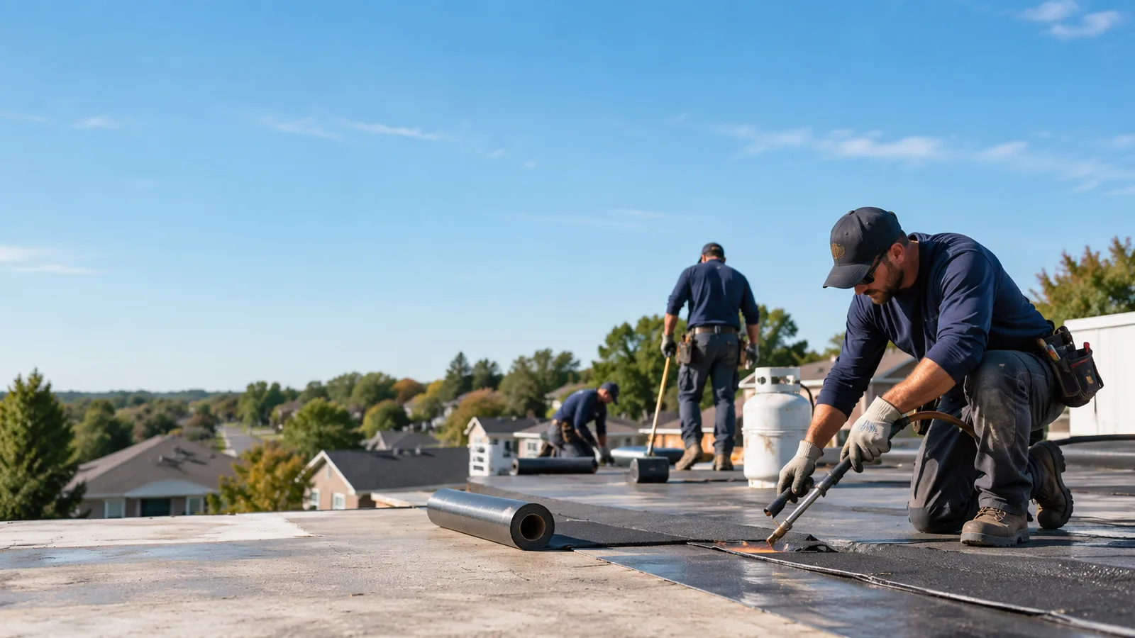 Flat Roof Leak Repair providers in Iron Station, NC